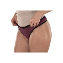 Fluyda Tanga Basic Line Culotte Absorbante Noir/Marc Taille L-6