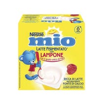Nestlè Mio Snack Lait Fermenté Framboise 4 Pièces de 100g 6 Mois+-1