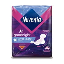 Nuvenia Ultra Noche Con Alas 10 Piezas-1