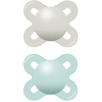 Mam Start Nano Neutral Rubber Soothers 2 Pieces 0-2 Months-2