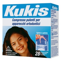 Kukis Comprimés de nettoyage pour appareils orthodontiques 28 pièces-2