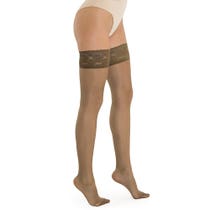 Solidea Marilyn Hold Ups 140 Denier Color Mink Size 2-M-2