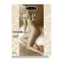 Solidea Venere 140 Medias All Nude Color Negro Talla 5XXL-1