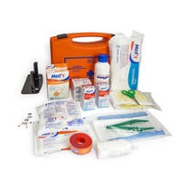 Boîte de premiers secours Dinamic pour la sécurité et la prévention, prête à l'emploi-1
