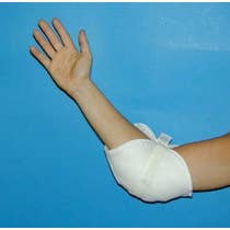 Gomitiera/ Talloniera In Vello Sintetico Per La Prevenzione Delle Piaghe Da Decubito Fissaggio in Velcro-2