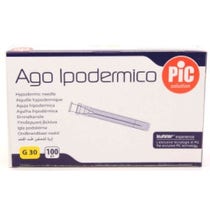 Pic Aguja Calibre 30x0,5 Cono Luer Lock 100 Piezas-2