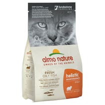 Almo Nature Holistic Maintenance Fresh Blue Fish and Rice Dry Food for Adult Cats 400g Bag-2