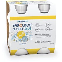 Resource Support Plus Boisson Neutre Riche En Calories Et Riche En Protéines Avec EPA Et DHA 4x125ml-2