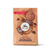 Alce Nero Shortbread Cacao Organic Chocolate Drops 300g-2