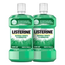 Listerine Défense Dents Et Gencives Bain De Bouche 2x500ml-10