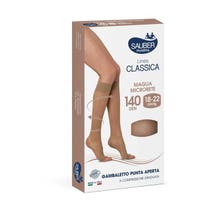 Collants Sauber Classic Line 140 Den Bout Ouvert Noir Taille 2-1