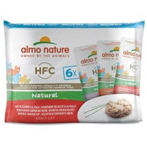 Almo Nature HCF Natural Chicken Wet Food for Adult Cats Sachets 6x55g-2