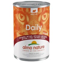 Almo Nature Daily Menu Wet Food Duck Adult Cats 400g box-2