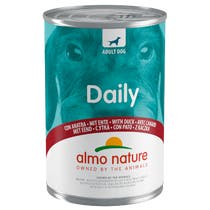 Almo Nature Daily Wet Food Menu Duck For Adult Dogs Tin 400g-2