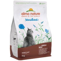 Almo Nature Holistic Sterilized Dry Food with Fresh Beef for Adult Cats 2kg Bag-3