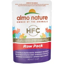Almo Nature Classic Wet Chicken Breast and Duck Fillet for Cats Raw Pack 55g-2