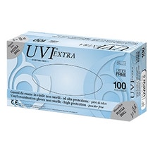 Glove In Polyvinyl Chloride Smooth Surface No Talc 100 Pieces UVIPW 6 Small-0