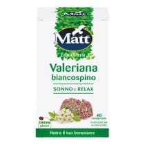 Matt Herbalist Valériane Aubépine 40 Comprimés-2