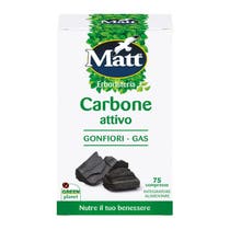 Matt Herbalist Charbon Actif 75 Comprimés-1