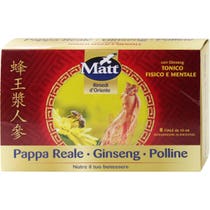 Matt Oriental Remedies Gelée Royale Ginseng Et Pollen 8 Flacons-2
