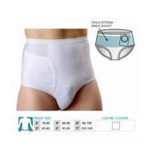 Calzoncillos de ostomía para hombre Orione Cod 556 blanco talla 4-1