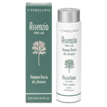 L'Erbolario Absinthe For Him Shampooing Douche Fraîche Nettoyant Corps Et Cheveux 250 ml-2