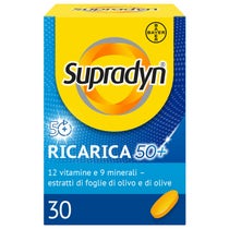 Supradyn Ricarica 50+ Integratore di Vitamine Gusto Arancia 30 Compresse Rivestite-19