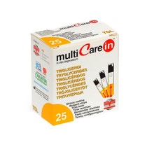 Multicare In Trigliceridi Test Strisce Con Aspriazione Capillare 25 Pezzi-3