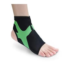 Tobillera Orione Con Cinta Power Band Integrada Negra Izquierda Talla S 489-3
