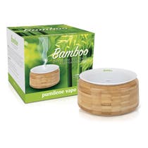 Diffuseur d'huiles essentielles ultrasonique en bambou Pumilene Vapo-1