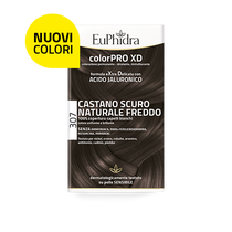 Euphidra ColorPro XD Kit de teinture pour cheveux 307 Châtain foncé naturel froid-1