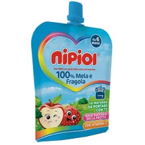 Nipiol Purea Sachet Pomme/Fraise 85g-1