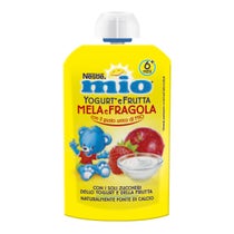 Nestlé Mon Yaourt et Fruits Pomme et Fraise 100g-2