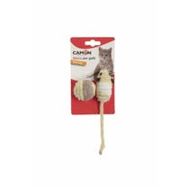 Camon Pelota Y Raton De Tela Para Gatos-3