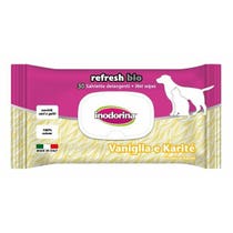 Inodorina Refresh Bio Toallitas Limpiadoras Vainilla y Karité para Perros/Gatos 30 Toallitas-2