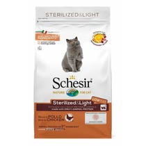 Schesir Sterilized&Light Kibbles with Chicken for Adult Cats 1.5kg bag-2
