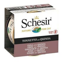 Schesir Tuna with Quinoa Wet Food for Adult Cats 85g Can-2