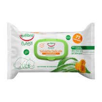 Equilibra Baby 72 lingettes nettoyantes délicates-1