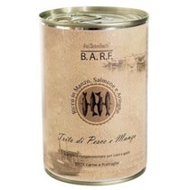 Barf Nourriture Humide Hachée Poisson Et Bœuf Pour Chiens/Chats Boîte 400g-1