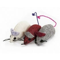 Jouet pour chat souris en jute coloré Camon 1 pièce-2