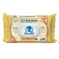 Sano E Bello Salviette Detergenti Vaniglia E Cannella Per Cani/Gatti 50 Pezzi-2