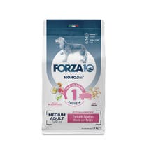 Forza10 Medium Diet Pork and Potato Croquettes for Medium Size Adult Dogs 1.5kg bag-1