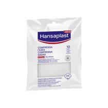 Hansaplast Gasa Comprimida 10x10cm 10 Piezas-1
