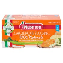 Plasmon Omogeneizzato Carote Patate Zucchine 4x80g 4 Mesi+-2