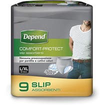 Depend Comfort-Protect Culotte absorbante pour homme Taille L / XL 9 pièces-1