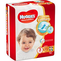Huggies Ultra Comfort Basic Couche Taille 3 21 Pièces 4-9kg-1