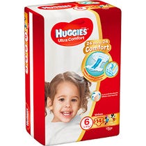 Huggies Ultra Comfort Basic Couche Taille 6 14 Pièces 16-30kg-1