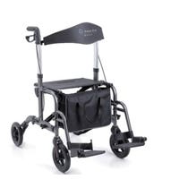 Déambulateur pliant Moretti Gaya 2.0 en aluminium peint-3