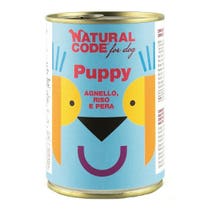 Natural Code Puppy 02 Nourriture humide à l'agneau/riz/poire pour chiots Pot de 400 g-2