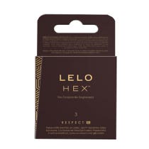 Préservatifs Hex Respect Lelo 3 pièces-1